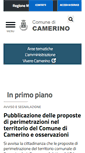 Mobile Screenshot of comune.camerino.mc.it
